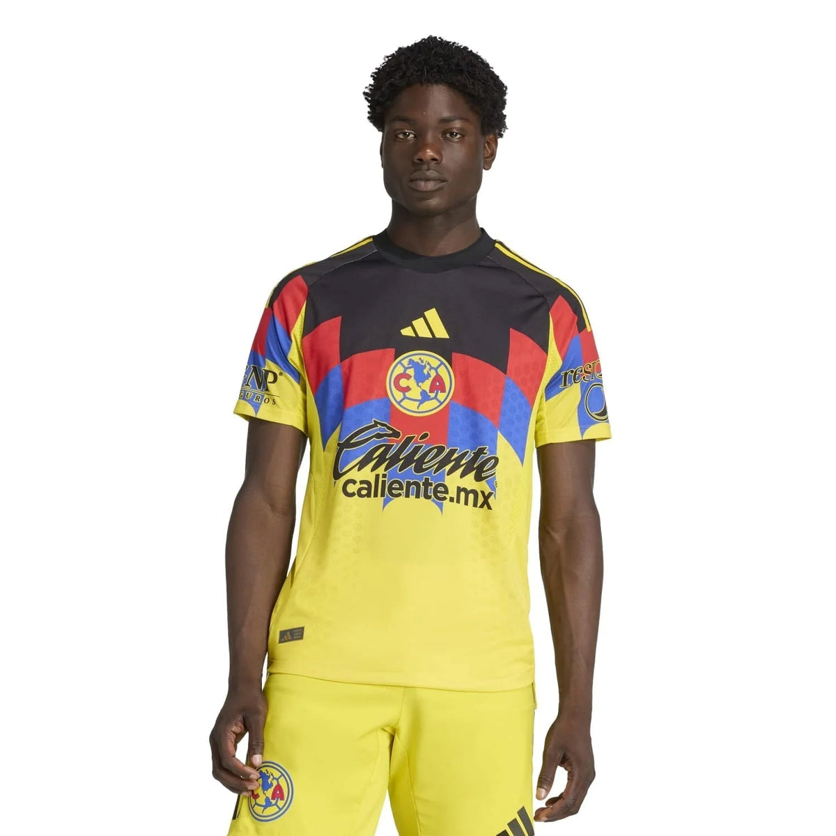 adidas I. Reyes Men's Club America 25/26 Authentic Home Jersey (Yellow)