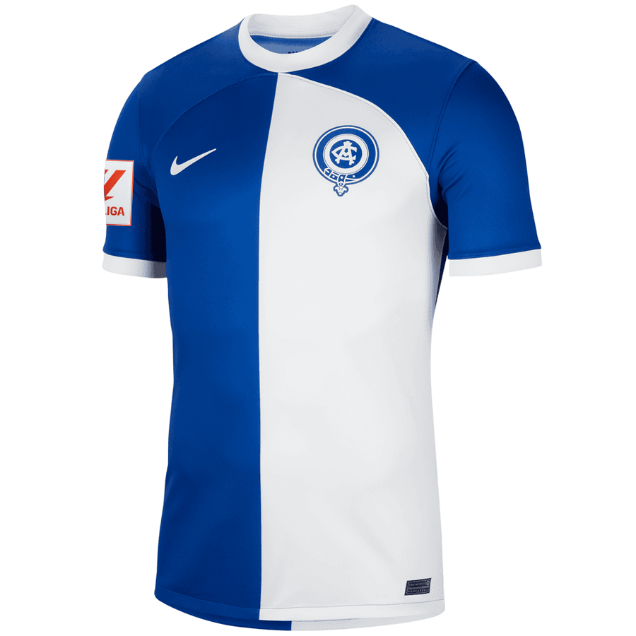 Nike Atletico Madrid Stefan SaviÄ‡ Away Jersey w/ La Liga Patch 23/24 (Old Royal/White)