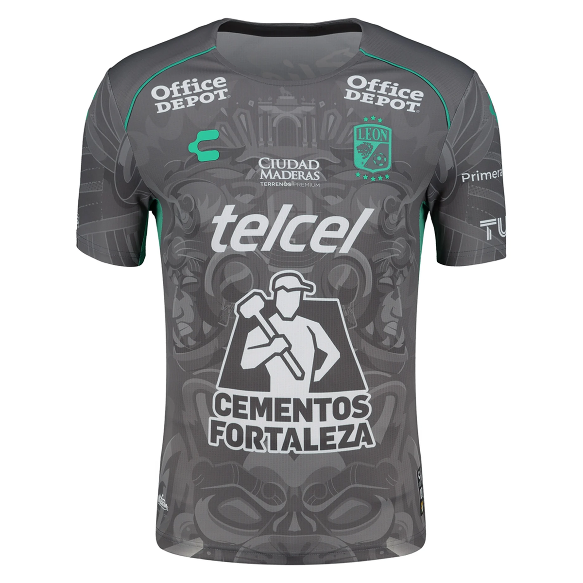 Charly Adonis Frias Leon Third Jersey 24/25 (Grey/Green)