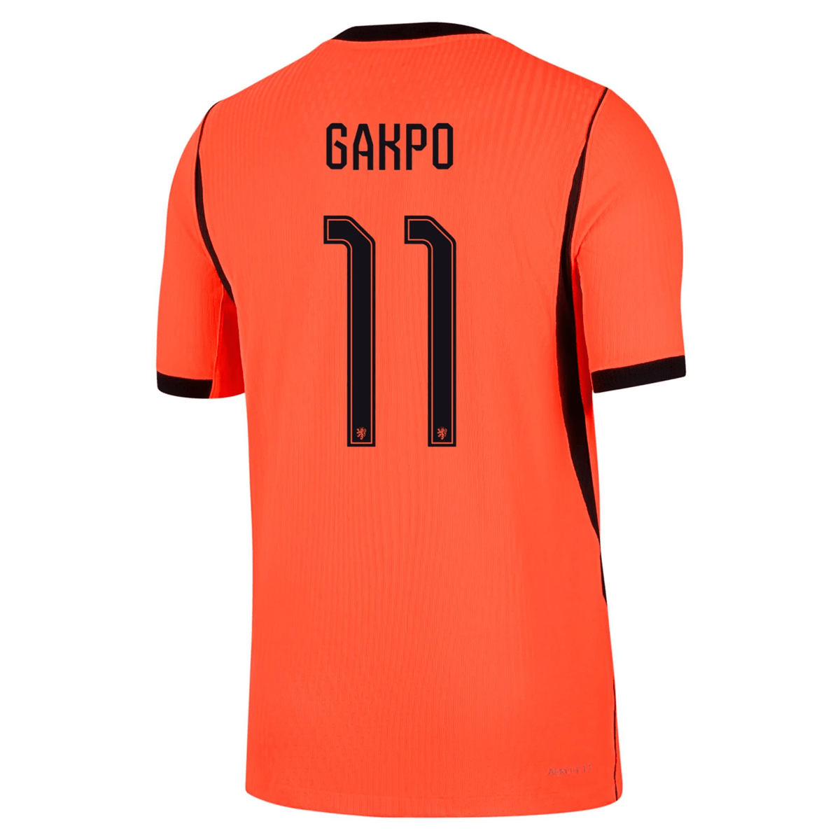 Nike Netherlands Cody Gakpo Match Authentic Home Jersey 2026 (Hyper Crimson/Black)