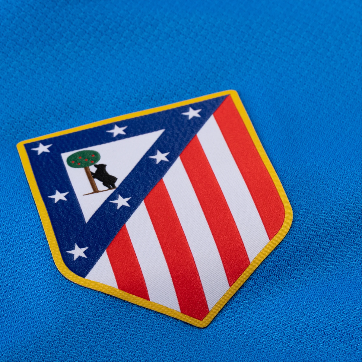 Nike Men's Atletico Madrid Giuliano Simeone T90 Third Jersey La Liga Patch 25/26 (Photo Blue/Sport Red)
